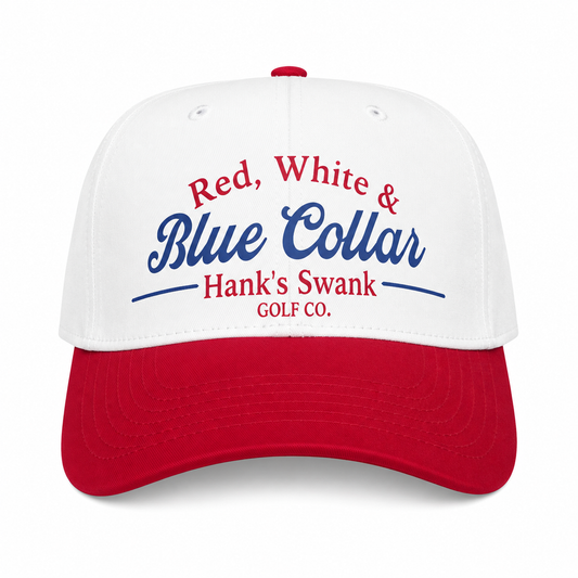 Red White & Blue Collar Hat