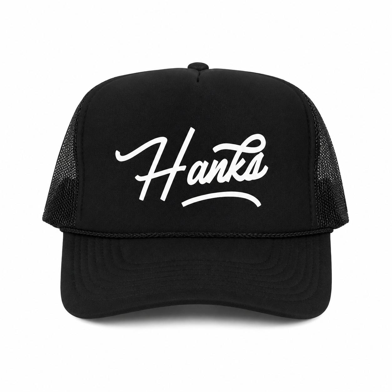 Black Foam Trucker Hat
