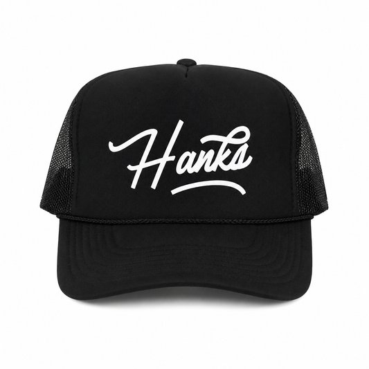 Black Foam Trucker Hat